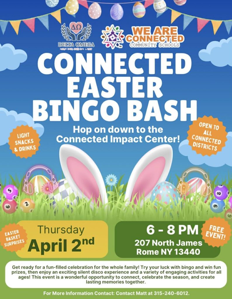 Connected Easter Bingo Bash