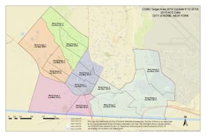 CDBG Target Area Map City of Rome CDBG Target Area Map