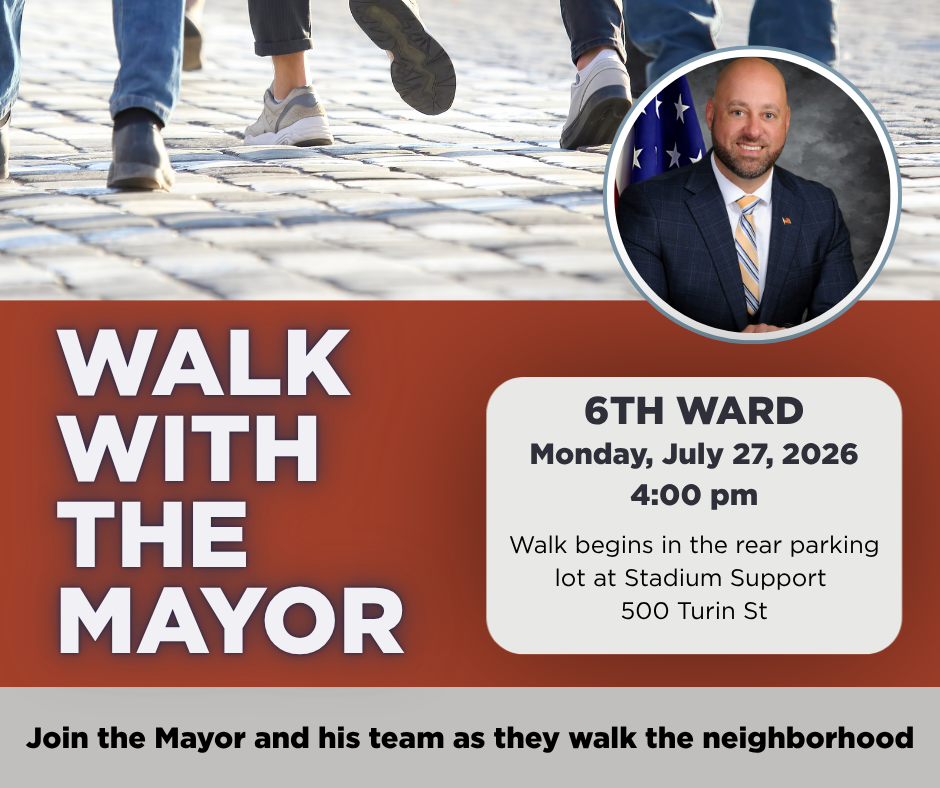 Walk with Mayor Lanigan 6th Ward